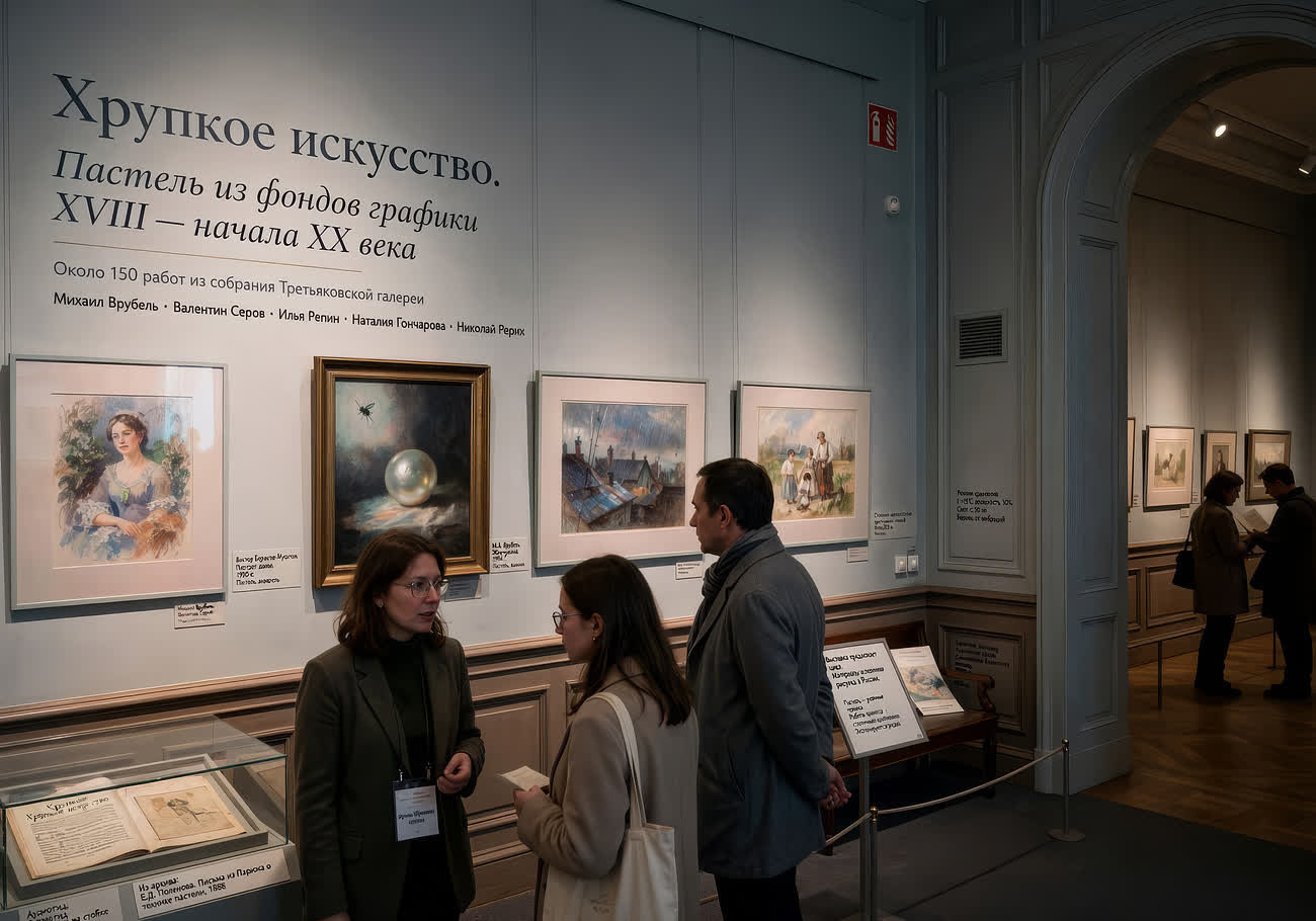 The exhibition “Fragile Art” is being held at the